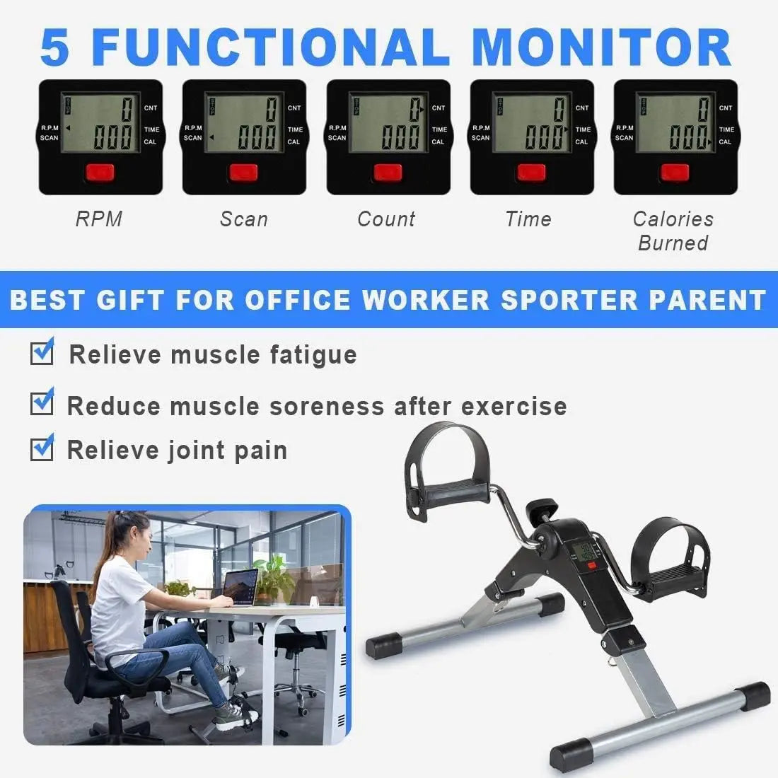 Arm and Leg Pedal Exerciser